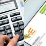 Person reducing electricity bill by using energy-saving appliances and LED lighting at home