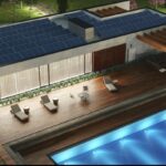 Modern home with rooftop solar panels and battery storage system achieving zero electricity bill in 2026